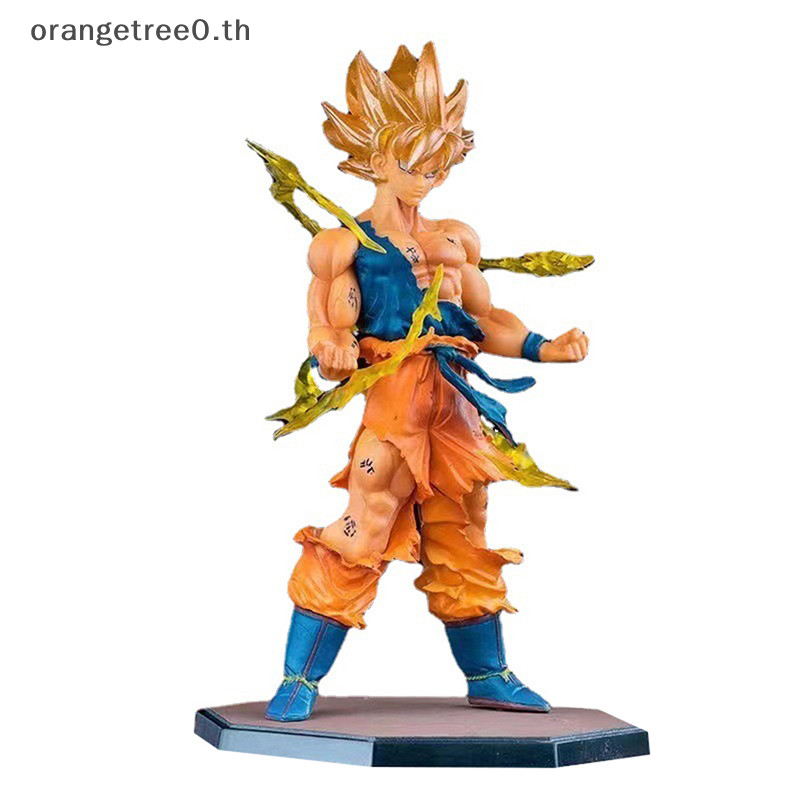 หรือ Dragon Ball Goku Action Figure Super Saiyan Model Gifts ตุ ๊ กตาสะสม