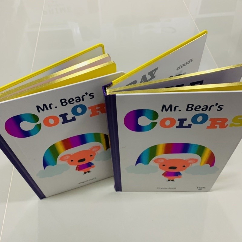บอร์ดบุ๊คเล่มใหญ่ [หนังสือนำเข้า] Mr.Bear’s  Color เรียนรู้เรื่องสี คำศัพท์เกี่ยวกับสี สำหรับเด็กเล็ก (ภาษาอังกฤษ) - รูปที่ 3