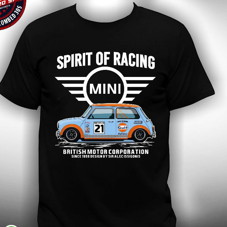 S-5XL เสื ้ อยืด Mini Cooper Mini Cooper Morris เสื ้ อยืด