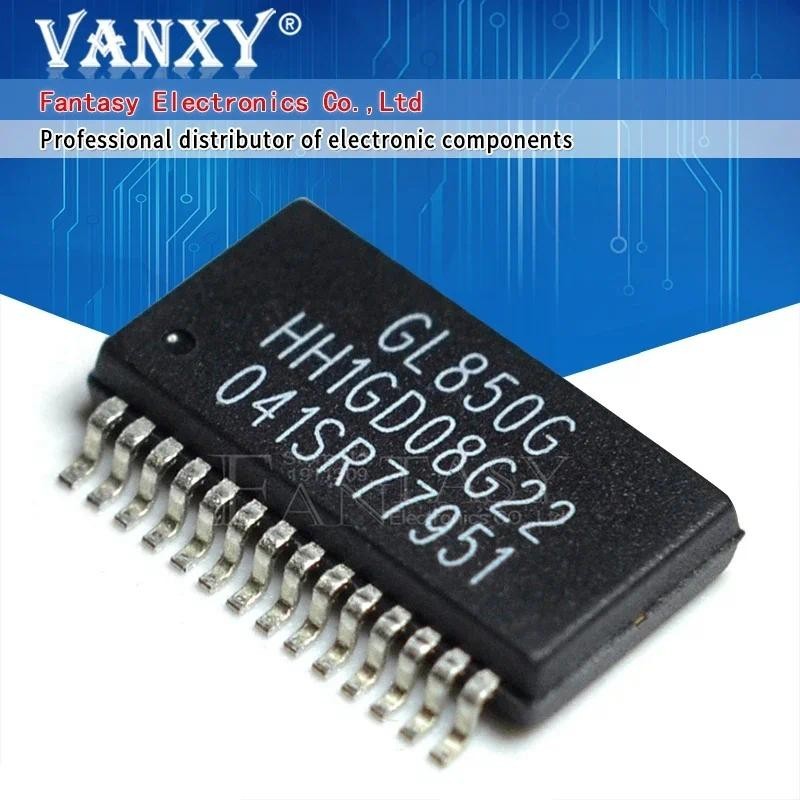 5PCS GL850G GL850 SSOP-28 GL852G GL857L GL823K GL823K SSOP-16 GL823 SSOP-24 GL827L ส่วนประกอบอิเล็กท