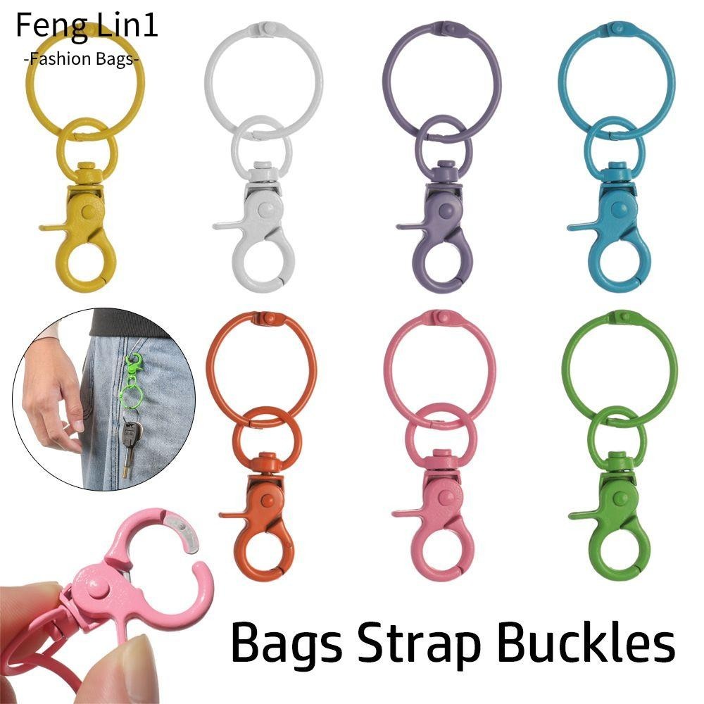 Fengling Lobster Clasp ฮาร ์ ดแวร ์ DIY KeyChain กระเป ๋ าอุปกรณ ์ เสริม Collar Carabiner Snap