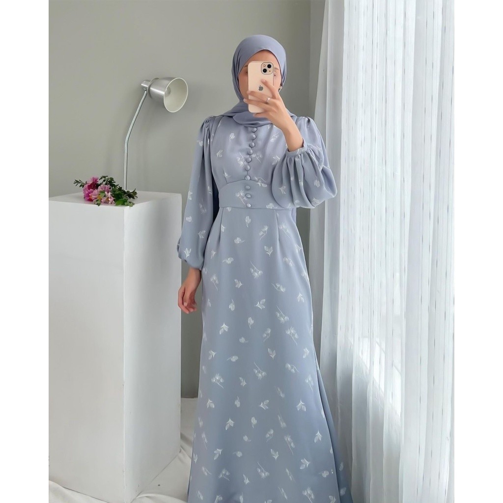 ใหม่ BEFAST - ZEC Women MELI / Adeline Dress / Hijab Womens Fashion / ชุดอินเทรนด์สําหรับวัยรุ่น ABG