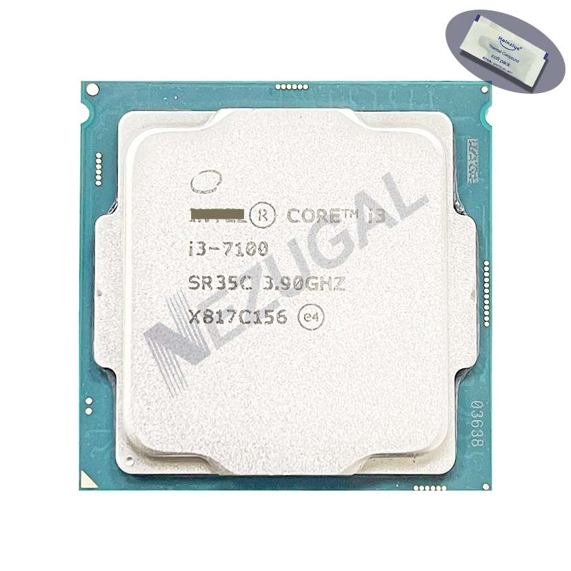 I3-7100 I3 7100 SR35C 3.9 Ghz Dual Core 3M 51W LGA1151 โปรเซสเซอร์ CPU