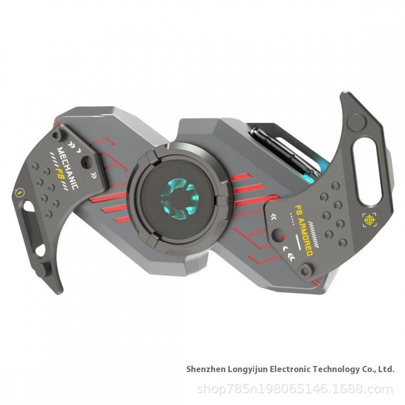 หูฟังไร ้ สายบลูทูธ,นิ ้ วtourbillon F8 ลดเสียงรบกวน, tws5.3 หูฟังสําหรับเล ่ นเกมสไตล ์ esports mecha ดิจิตอล