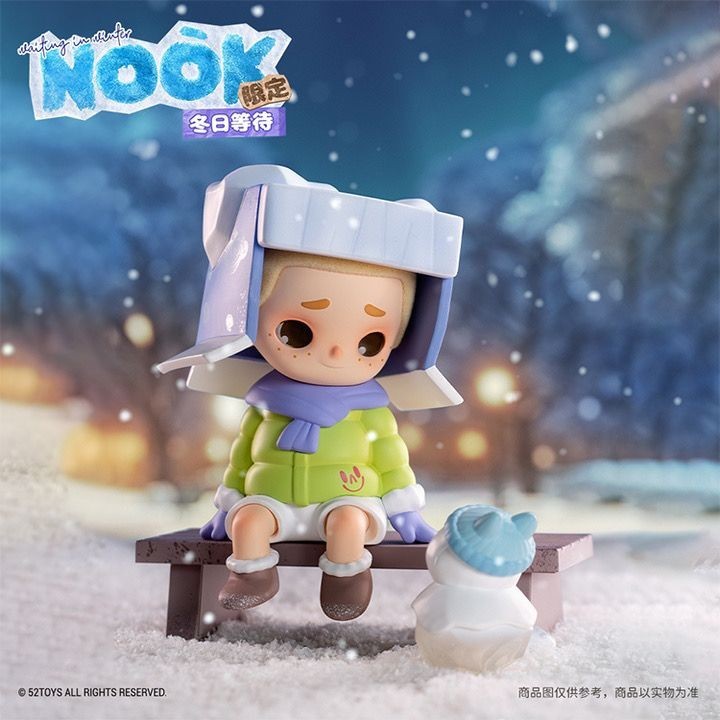 nook the kid 【OMG】 nook 52toys nook limited nook planet book nook ตุ๊กตาสุดยอดมาก!!FMl