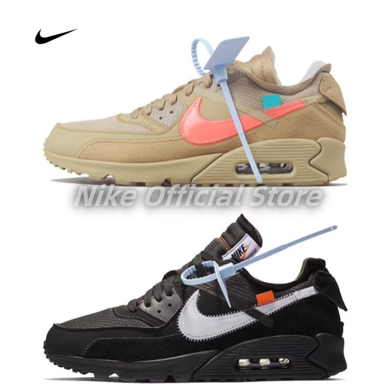 【💯  เคาน์เตอร์ของแท้】NIKE The 10 Air Max 90 X OFF-WHITE OW