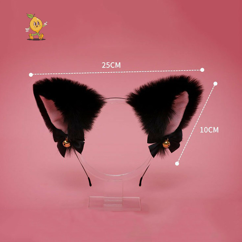 [mozh] หูเซ็กซี่สําหรับผู้หญิงสาวลูกไม้สร้อยคอโบว์ตุ๊กตา Hairband คอสเพลย์ Masquerade-Party เครื่องแต่งกายอุปกรณ์เสริมผม [TH] - รูปที่ 5