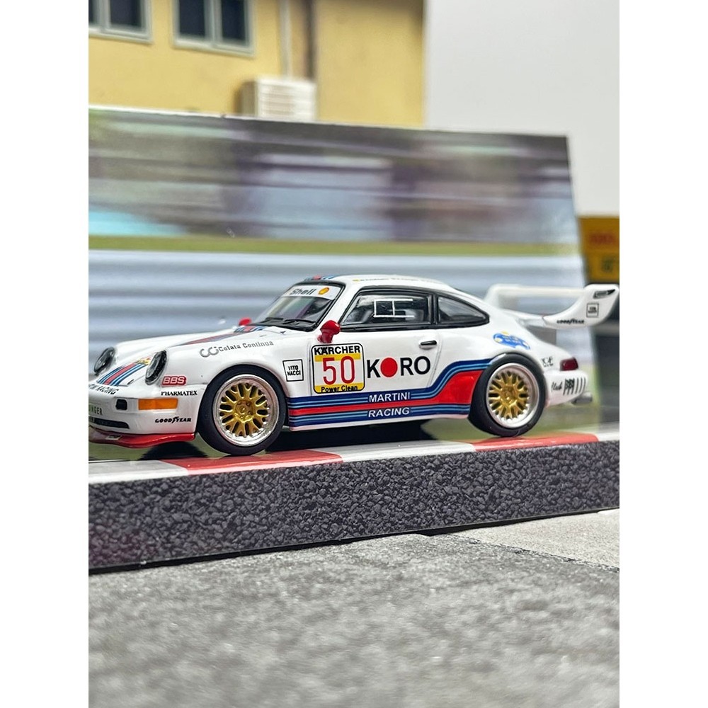 Tarmac Works TW 1 Porsche 911 Turbo S LM GT No. โมเดลรถ 50 24H