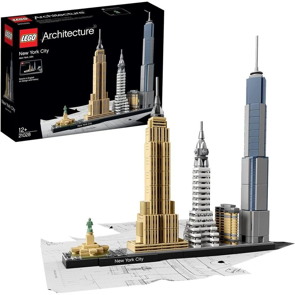 Lego 21028 Architecture New York City Skyline, ชุดโมเดลสะสมสําหรับผู้ใหญ่