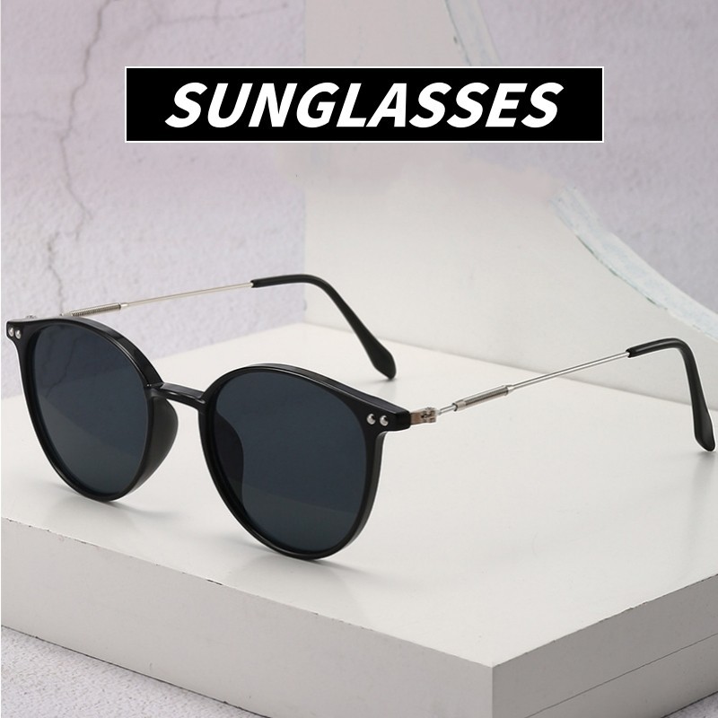 Vintage ผู้หญิงอินเทรนด์แว่นตากันแดดกลางแจ้ง Travel Shade Sun แว่นตา Unisex แว่นตาป้องกันรังสียูวีผู้ชายแว่นตาขับรถ Oculos De Sol