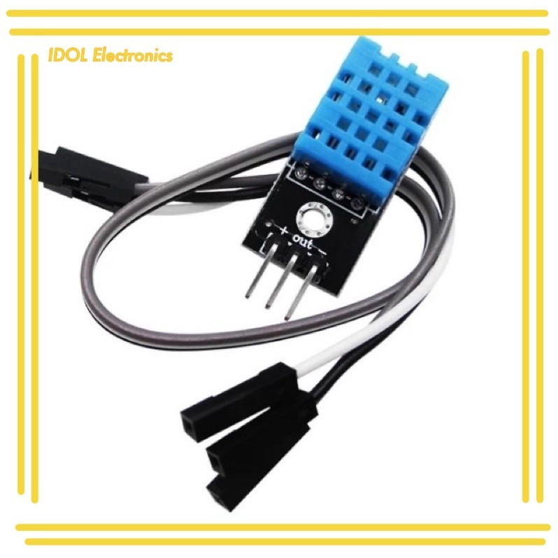 ราคาถูก! DHT11  DHT 11 โมดูลวัดอุณหภูมิและความชื้นสำหรับ Arduino ,Nodemcu