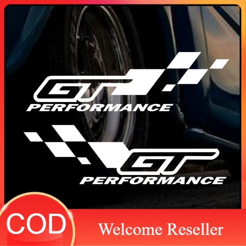 JDM PROJECT - สติ๊กเกอร์ตัดประสิทธิภาพ GT ราคาต่อชิ้น