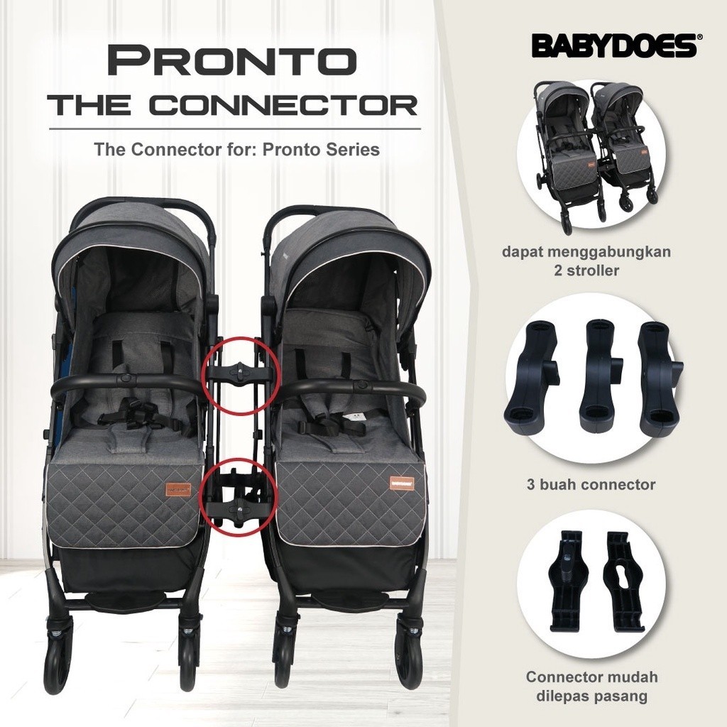 BABYDOES PRONTO THE CONNECTOR •ขั้วต่อสําหรับ Pronto Series•