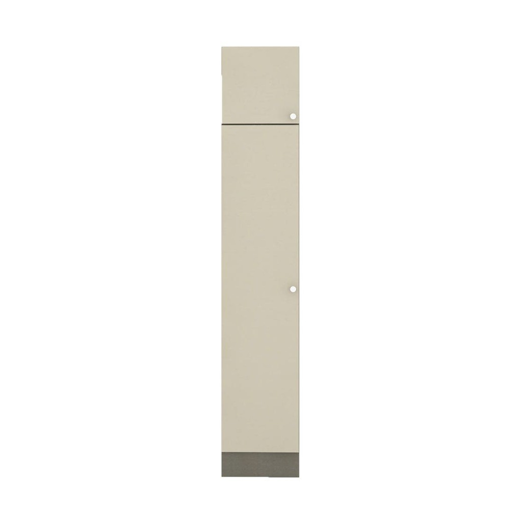 Koncept Furniture ตู้สูง ขนาด 40 ซม. รุ่น Contini Plus สีครีม Mid Gloss (40x45x220 ซม.)  แบรนด์ KONCEPT FURNITURE