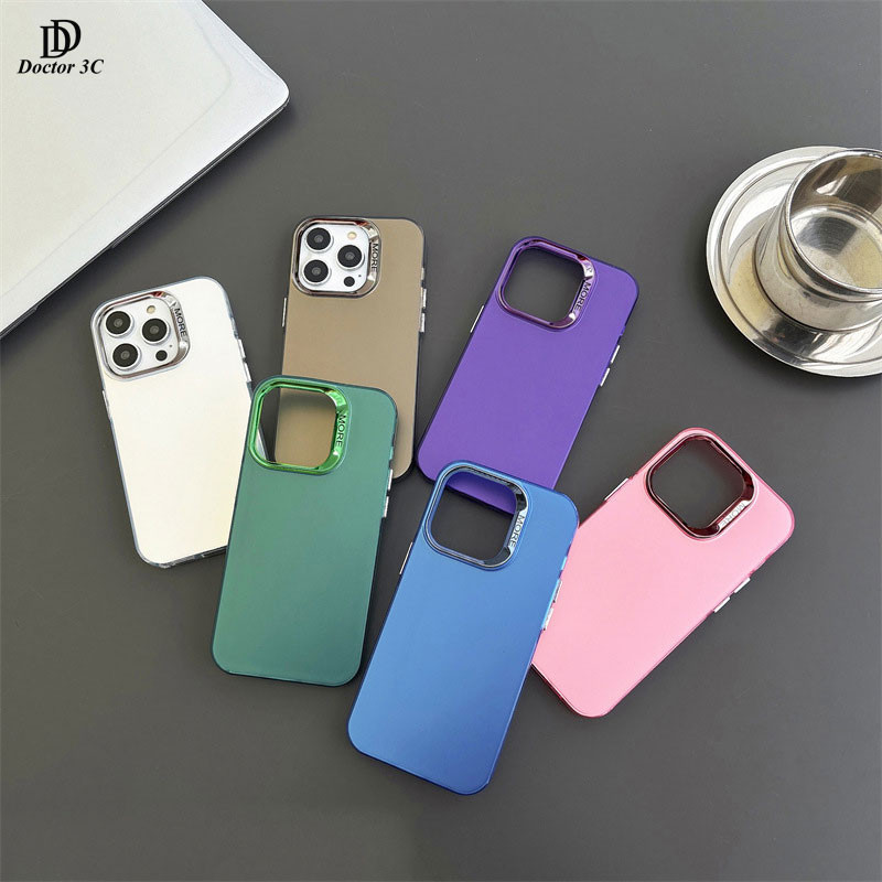 เลเซอร์อะคริลิคกันกระแทก So Cool IMD Matte Hard Case สําหรับ iPhone ip 17 Air 16 15 14 Pro Max Plus 