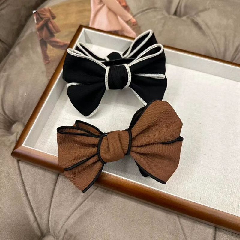 ในไทย💖กิ๊บติดผมโบว์วินเทจแฟชั่นสไตล์เกาหลีหางม้าเครื่องประดับสําหรับผู้หญิงราคาส่งถูกที่สุด.COD - รูปที่ 6