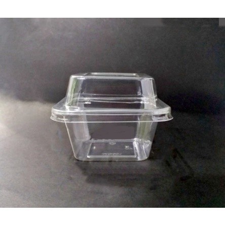 BP ถ้วยมูส mc001 mc002 mc003 ถ้วยพลาสติก ถ้วยพลาสติกสี่เหลี่ยมพร้อมฝา จำนวน 50ชุด