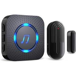 Daytech ประตู Chime ประตูไร้สายเปิดนาฬิกาปลุกประตู Entry Chi…