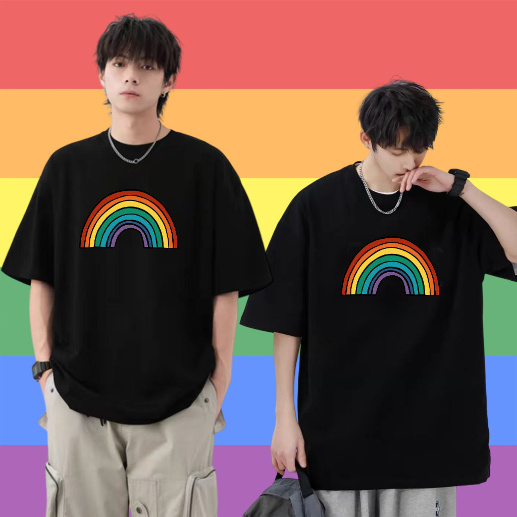 [พร้อมส่ง] 🏳‍🌈 Pride Month🏳‍🌈 เสื้อ Lgbt Pride Gay ไซส์ใหญ่ ชุดปกติ ธรรมดา สินค้ามาใหม่ ใส่เดินทาง