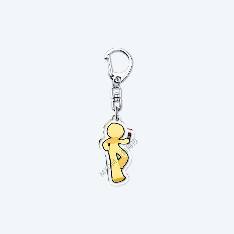 Alan Becker พวงกุญแจ Man Charms สําหรับกางเกงผู้หญิง Key Chain ผู้ชายจี้ Key แหวนสาว Key ผู้ถือเครื่องประดับ Llaveros ราคา ถูกที่สุด ดีลบีเคเค แกลเลอรีภาพที่ 9