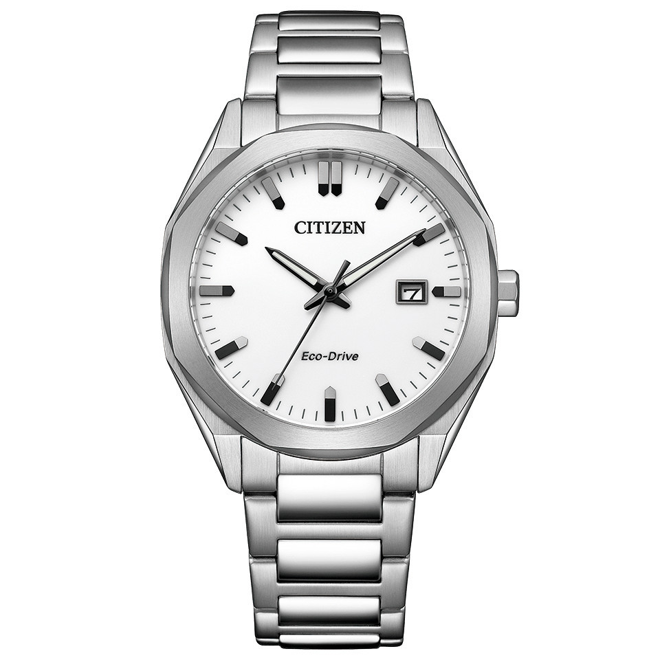 JDM WATCH ★Citizen BM7620-83A E111 Eco-Drive ตัวเรือนสแตนเลสสตีล สายกระจกคริสตัล 10 ATM 《Y》