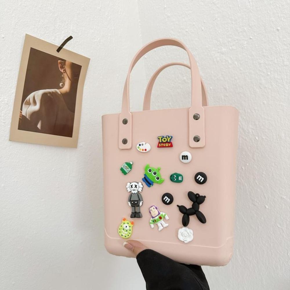 Gesh1 Tote Bag ทนทาน Sandproof Waterproof Hole Bag Outdoor