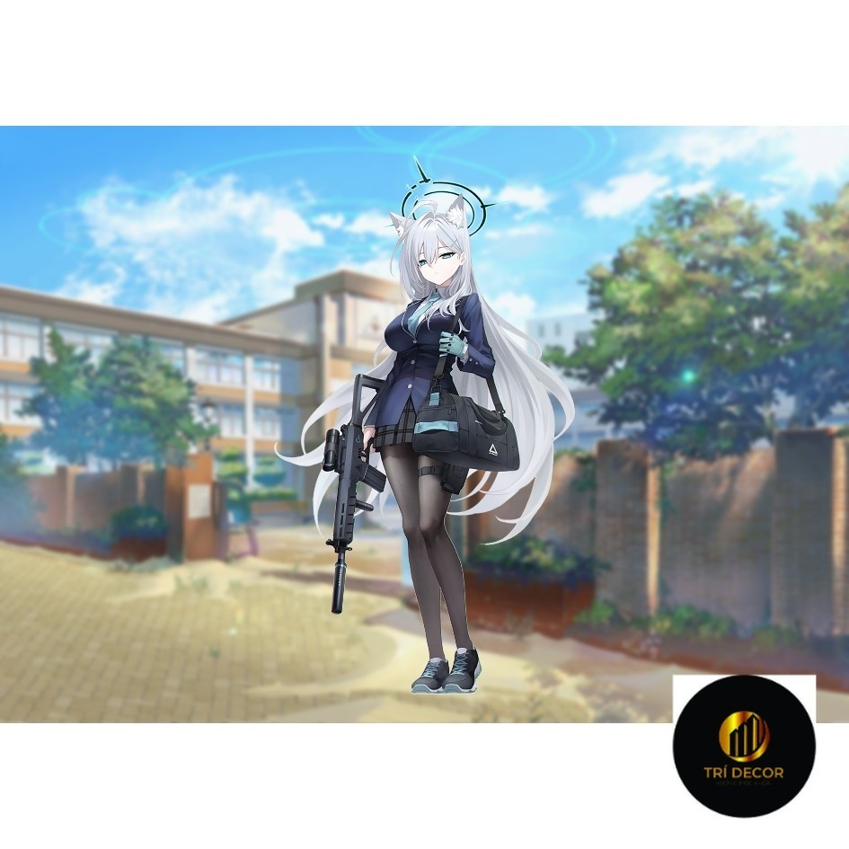 Blue Archive Kuroko/Shiroko Terror Standee Model (Blue Archive) ธีมสาวโรงเรียน