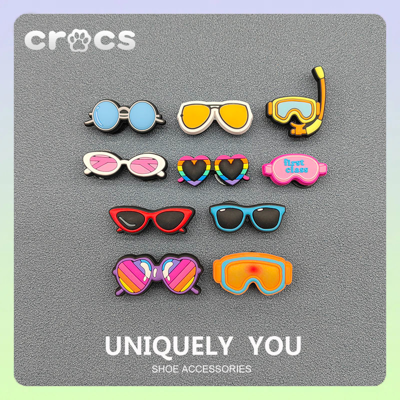 jibbitz crocs Sunglasses series crocs jibbitz jibbitz crocs เกาหลี jibbitz set