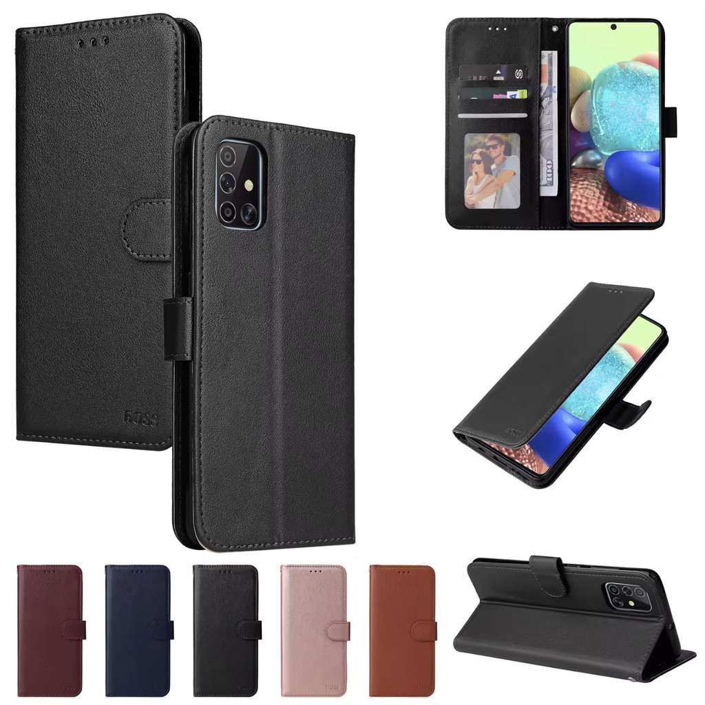 เคสโทรศัพท์หนัง ฝาพับ ล็อค ตั้งได้ OPPO A3Pro Reno 12 Pro Reno12 Reno12Pro Reno 11F 11 10 12F A38 A18 A57 A77S A3X