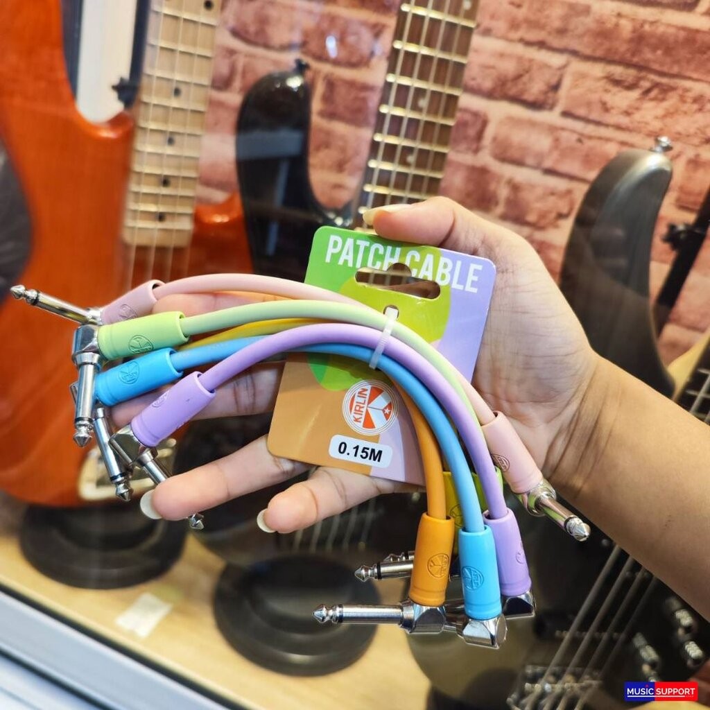 Kirlin Patch Cable Effect Guitar สายพ่วงเอฟเฟค IPCC6-243C / 1 เส้น