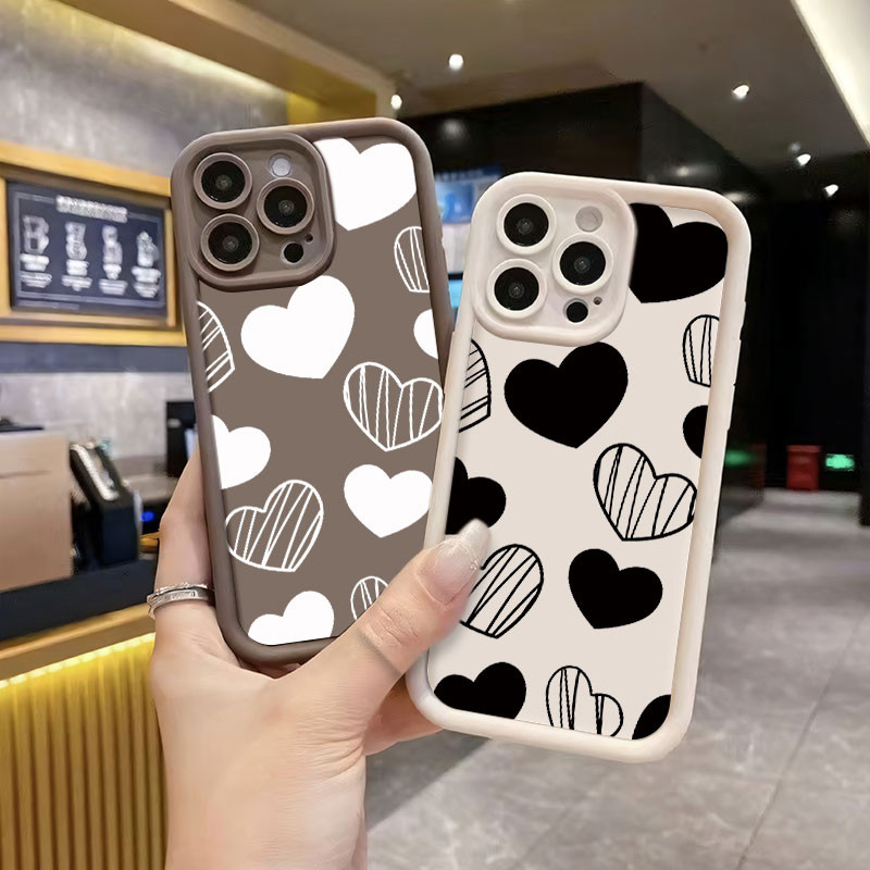 เคสโทรศัพท์สําหรับ Infinix Smart 9 8 Pro HD 7 Zero 40 30 GT 20 Pro Luxury Love Heart สําหรับ Itel P5