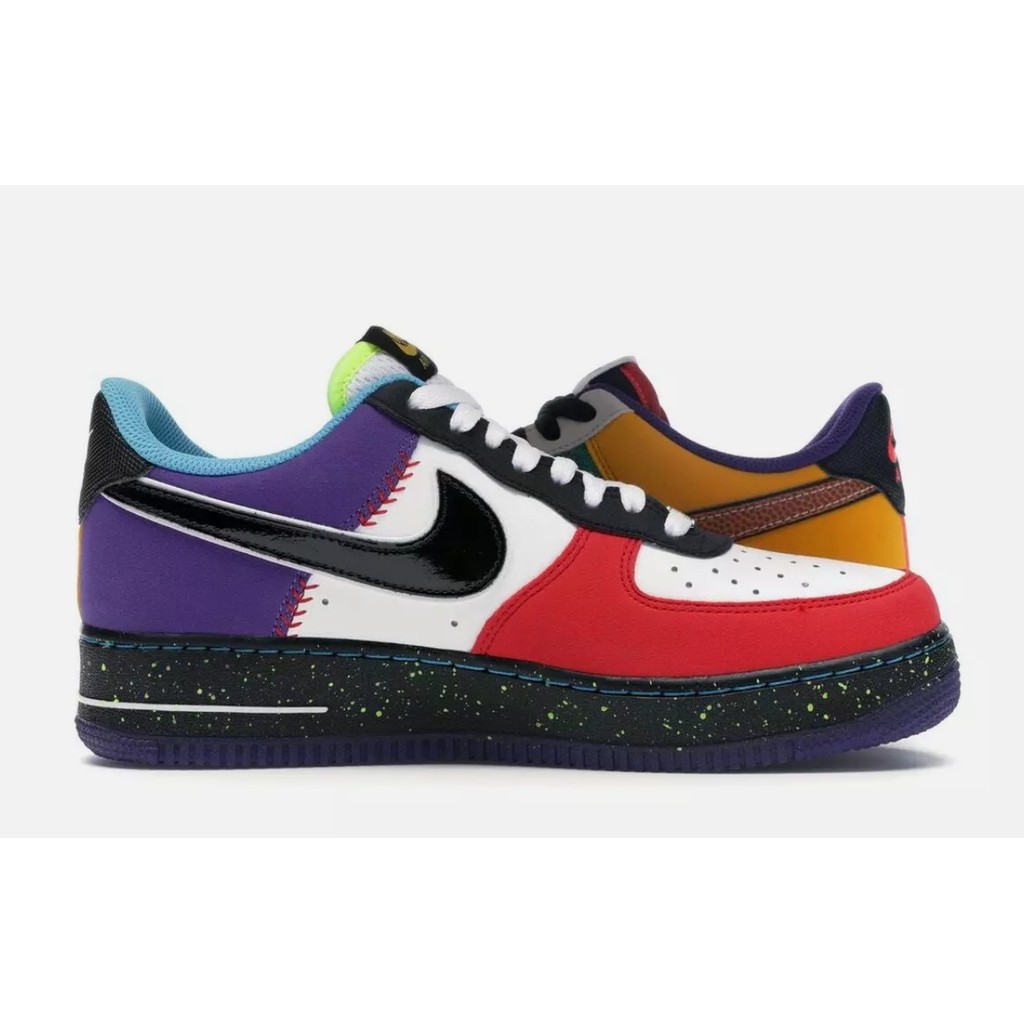 Nike Men 8.5US Air Force 1 Low What The La Ct1117-100