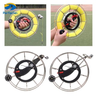 สมบูรณ์แบบ ม้วน เครื่องม้วน พร้อมจับว่าว รีลสําหรับสนามตั้งแ…