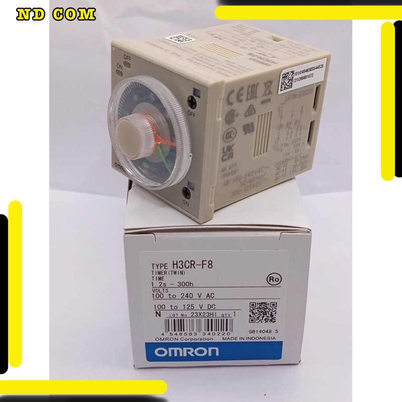สุดคุ้ม! H3CR-F8  H3CR-F8 OMRON TIMER Solid State แบบ OMRON H3CR-F8 OMRON H3CR-F8
