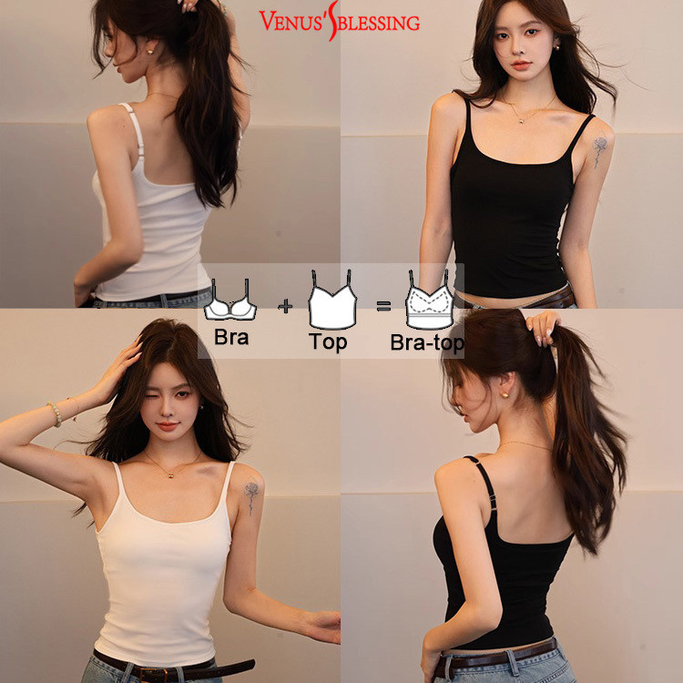2 IN1 Bra-top 91% Lyocell Tencel
