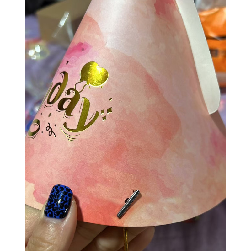 ส่งสินค้าทุกวัน หมวกวันเกิด birthday hat หมวก กระดาษ เหมาะกับงานปาร์ตี้วันเกิด สําหรับผู้ใหญ่ - รูปที่ 2