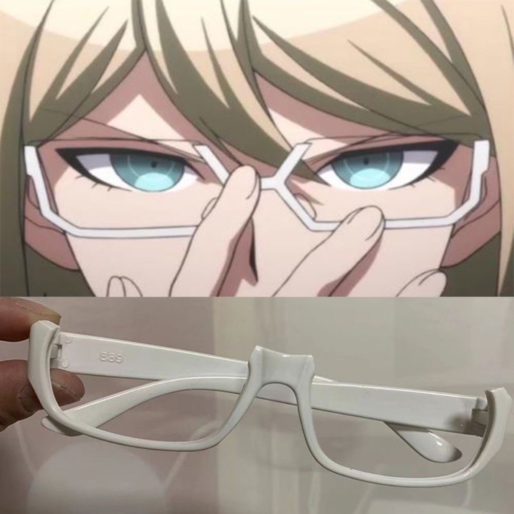 อะนิเมะเกม Danganronpa Trigger Happy Havoc แว่นตาไม่มีเลนส์ Togami Byakuya แว่นตาฮาโลวีนแฟชั่น Man W