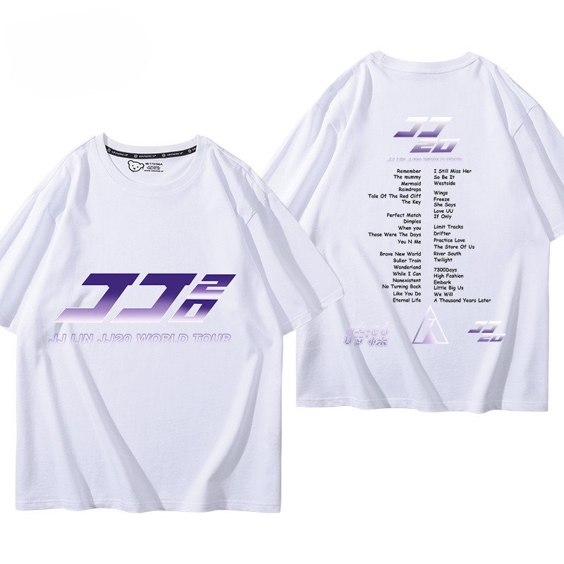 JJ LIN JJ20 World Tour Concert in TShirt เสื้อยืด unisex SIZE S-5XL 04