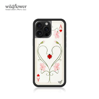 Lila Moss x Wildflower ชื่อร่วม WF Casing เคสโทรศัพท์สําหรับ iPhone 16 15 14 13 12 Pro Max Hard Silicone Anti-Falling กันกระแทกฝาหลังสําหรับ iPhone 14 15 16 Plus