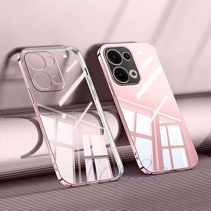 เคส OPPO Reno 13 Pro 5G/Reno 13F 5G/12 Pro/12F/11Pro/11F/Reno 8T 5G ซิลิโคนใส soft shell anti drop เคสป้องกันโทรศัพท์ SFDK - รูปที่ 5
