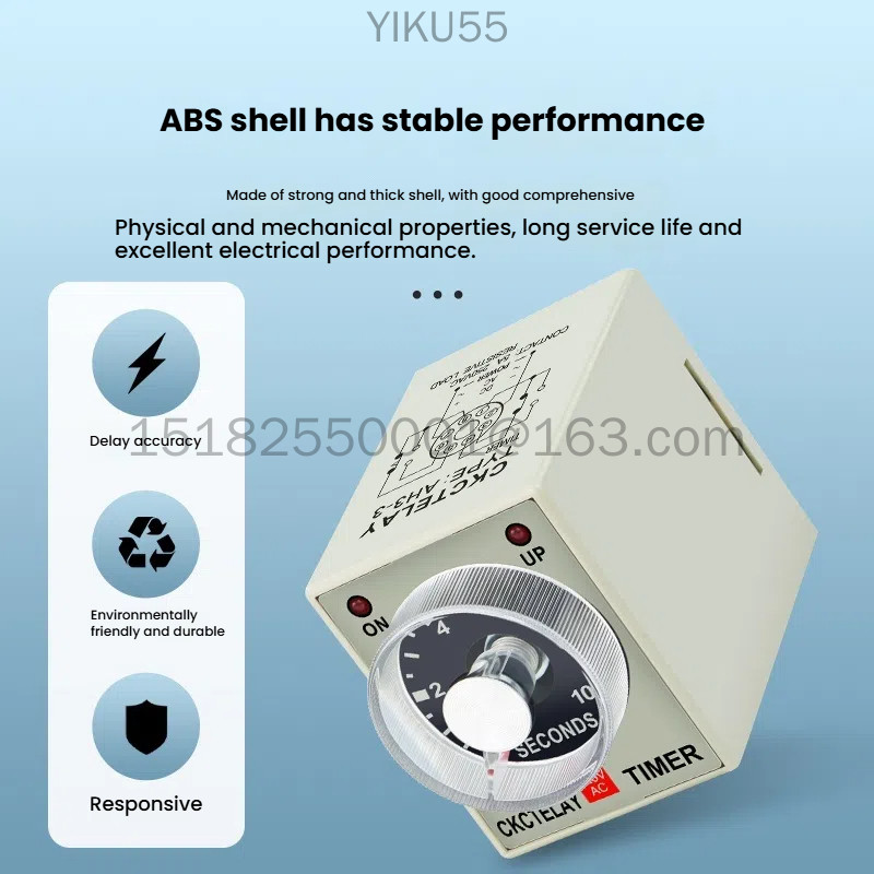 Ah3-3 รีเลย์ตั้งเวลา Electrification Delay Timer รูปที่ 4