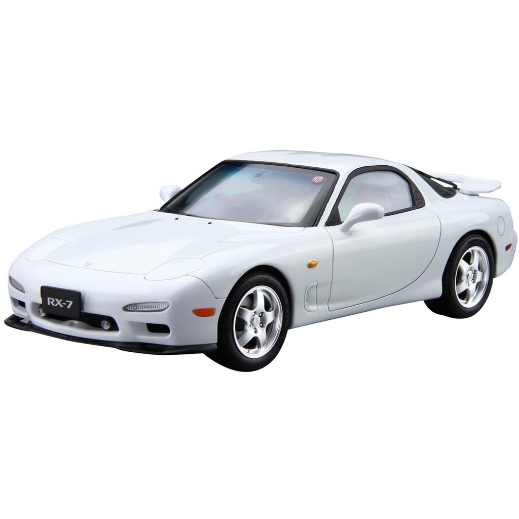 Aoshima Bunka Kyozai Co., Ltd. 1/24 The Model Car Series No. 7 Mazda FD3S RX-7 1996 Plastic Model Ki