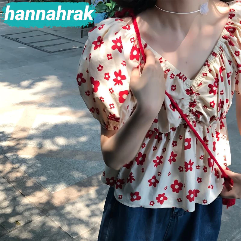 เสื้อเชิ้ตปกฮาวายแขนสั้นลายดอก ผ้าไหมอิตาลี