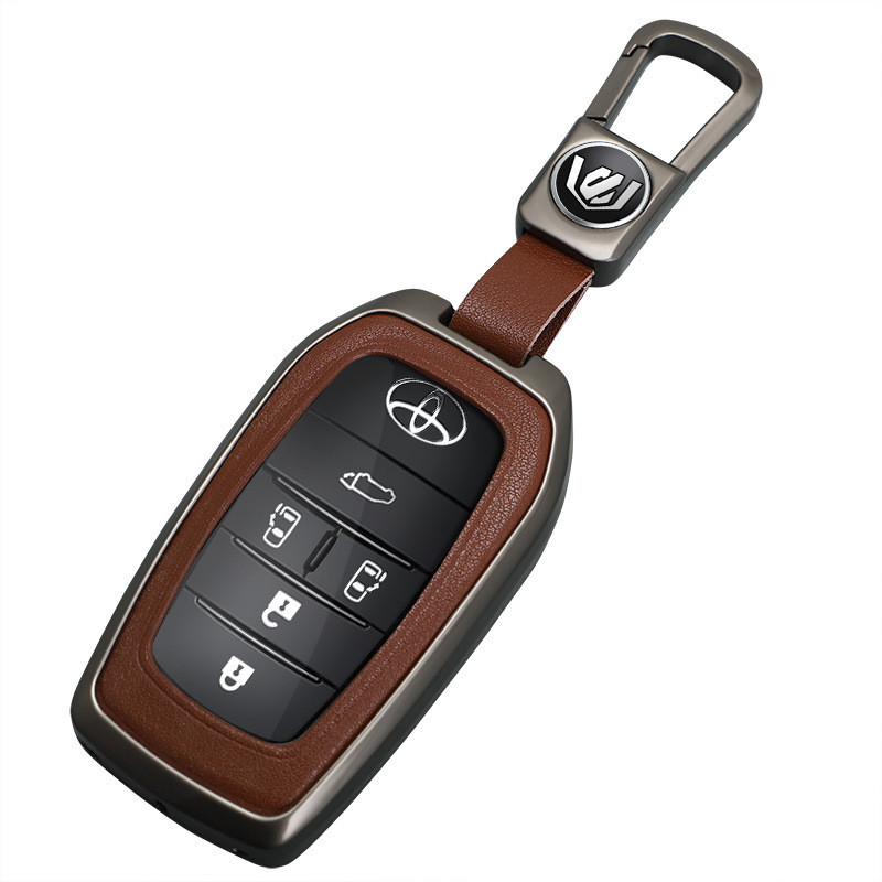 เหมาะสำหรับเคสกุญแจโตโยต้า Sienna/Sienna/Alphard/Vellfire/Grevia ปกเปลือก ระดับสูง สำหรับผู้ชายและผู้หญิง - รูปที่ 2