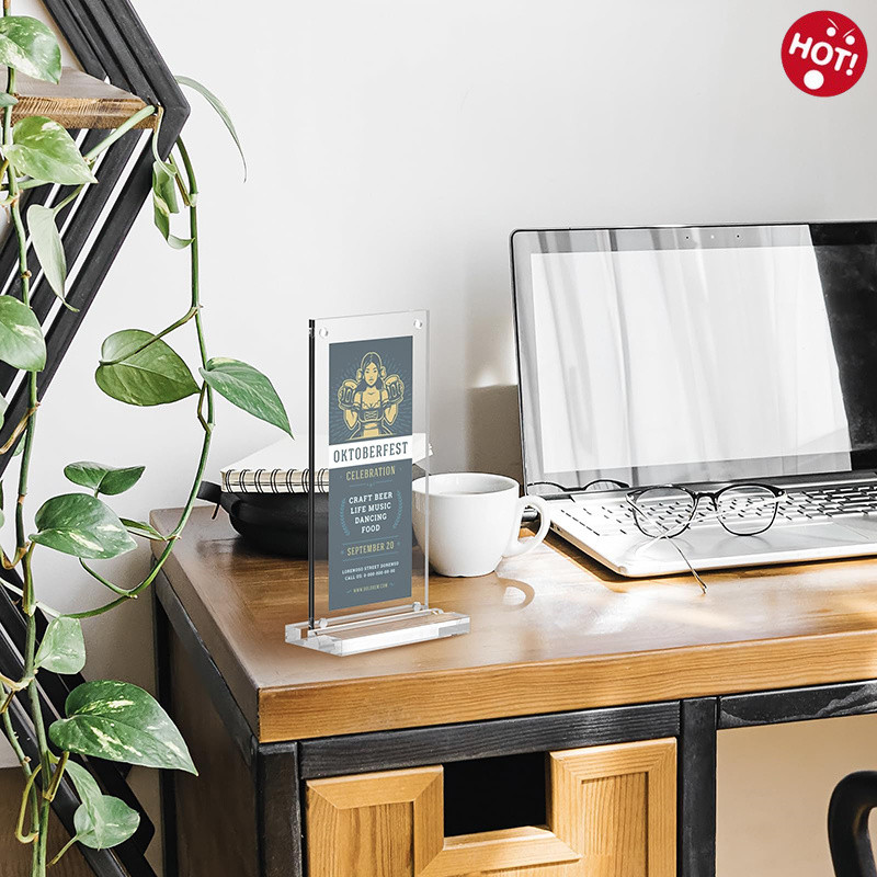 Bill Frame อะคริลิคสกุลเงินจอแสดงผล Dollar Her Bill Frame Dollar Display Case สําหรับตั๋วบิลสกุลเงิน