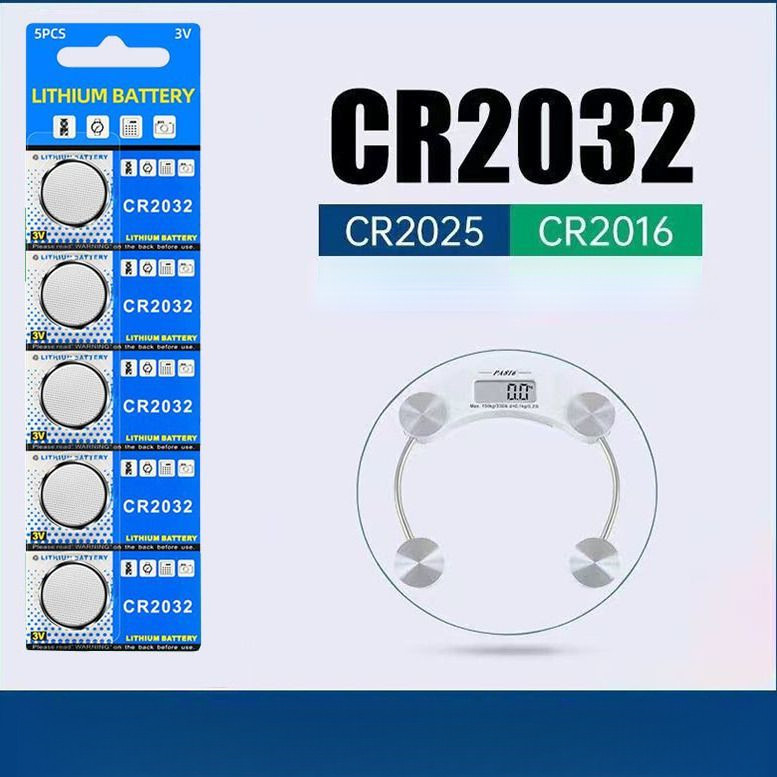 แบตเตอรี่แบบกระดุม CR2032 ขนาด 3v CR2025/CR2016