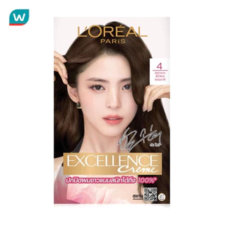 L'Oreal ลอรีอัล ปารีส เอ็กซ์เซลเลนซ์ ครีม 4 สีน้ำตาลธรรมชาติ