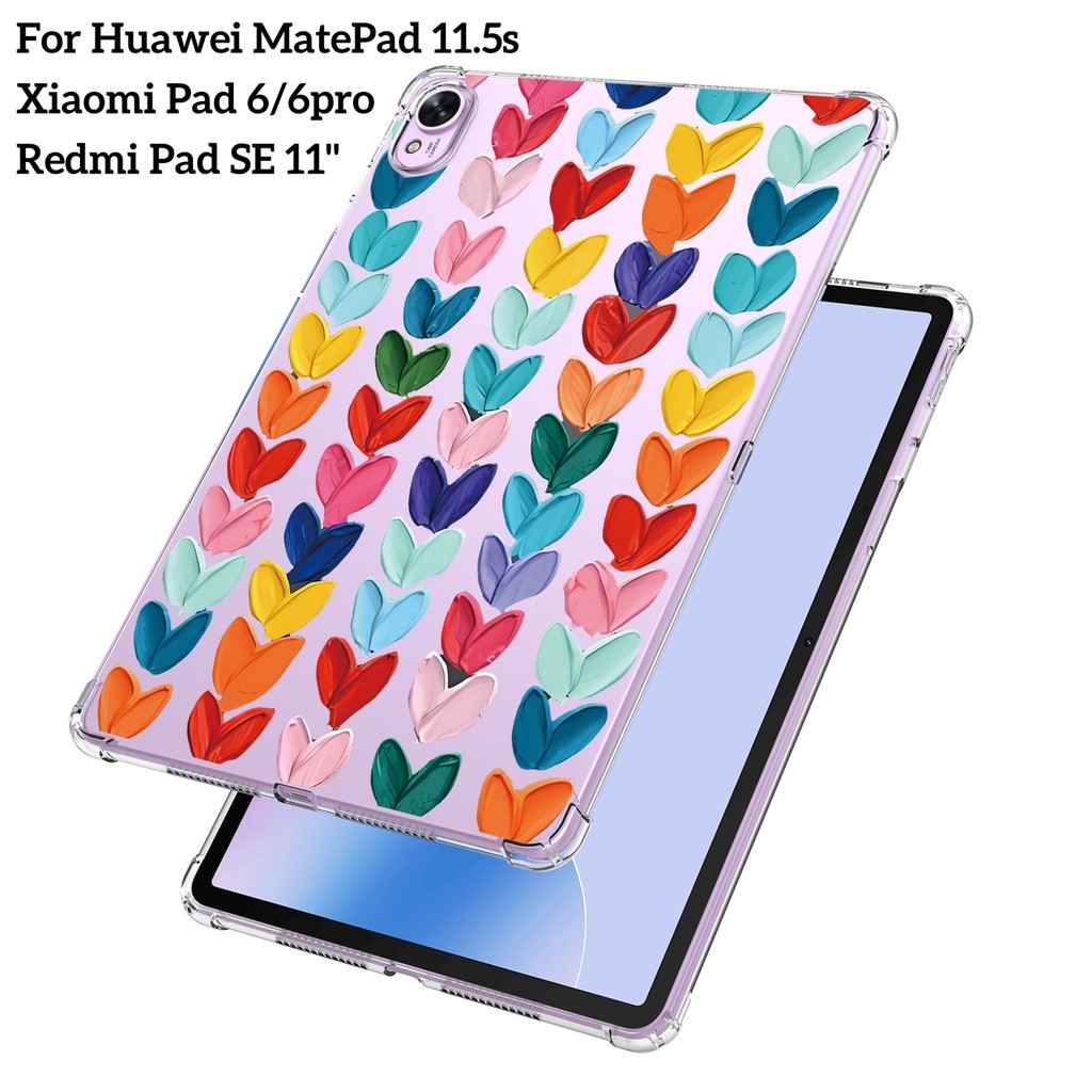 เคสบางและเบาคริลิคFor HUAWEI MatePad 11.5S newเคส Redmi SE 11"xiaomi pad6/6pro case huawei matepad s