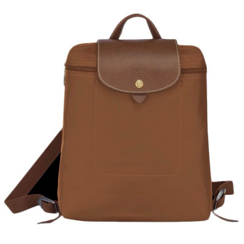 กระเป๋าเป้สะพายหลัง Longchamp Le Pliage Cognac DU8A