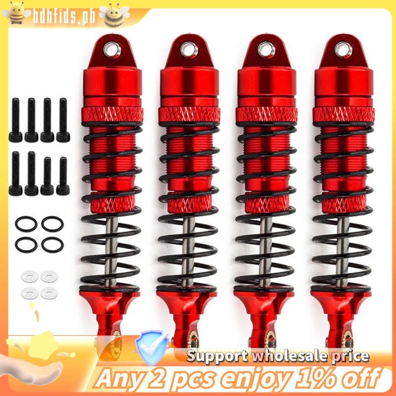 [In ]-RC รถอัพเกรดด้านหน้าด้านหลัง Shocks Damper Kit สําหรับ 1/18 LaTrax 7665 D90 RC รถอัพเกรดอุปกรณ